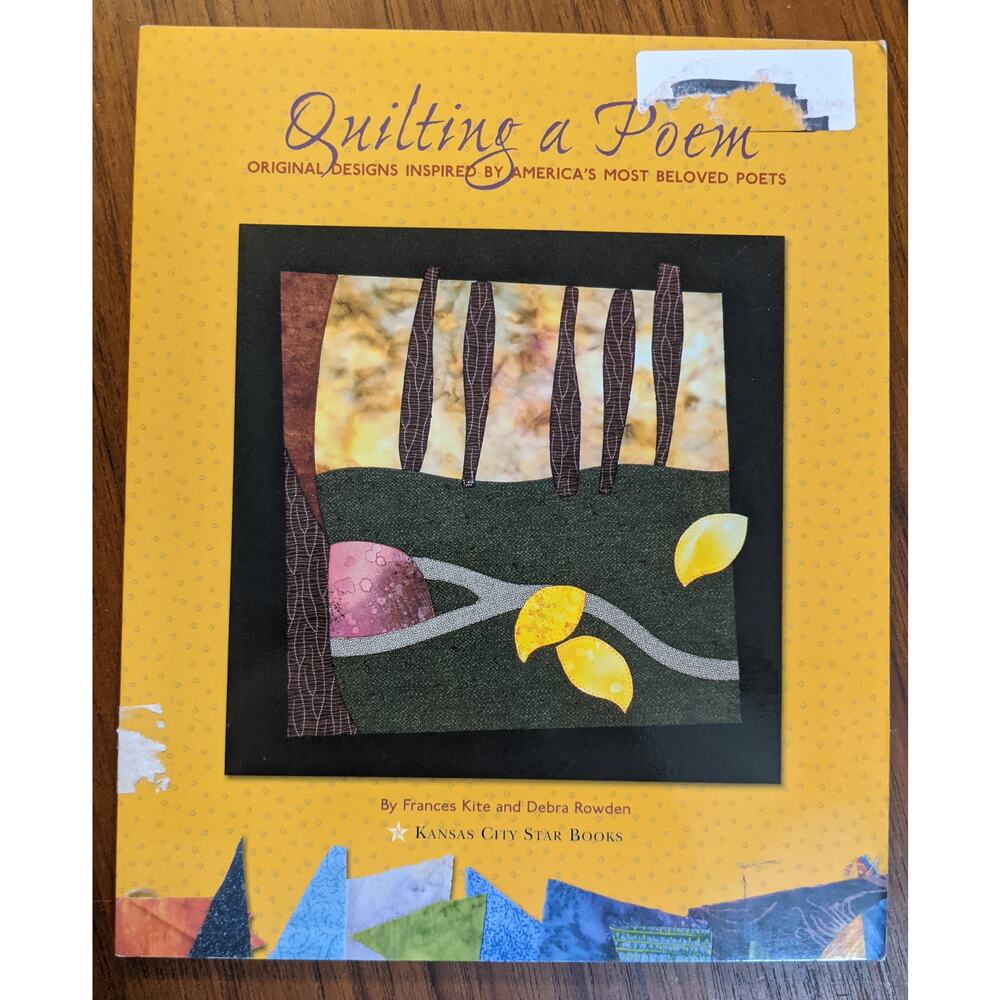 Quilting a Poem Pattern Book